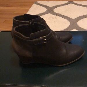 Never worn Bass wedge booties